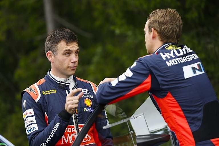 Hayden Paddon hofft auf eine gute Vorstellung auf Asphalt
