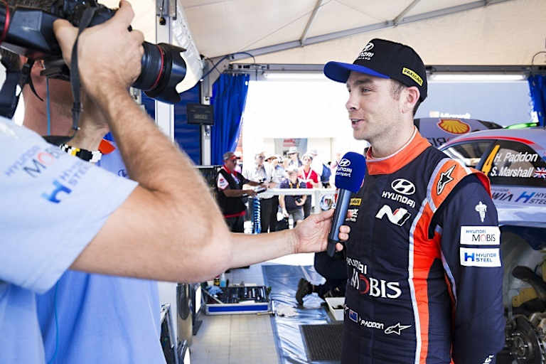 Hayden Paddon, alles zurück auf Null