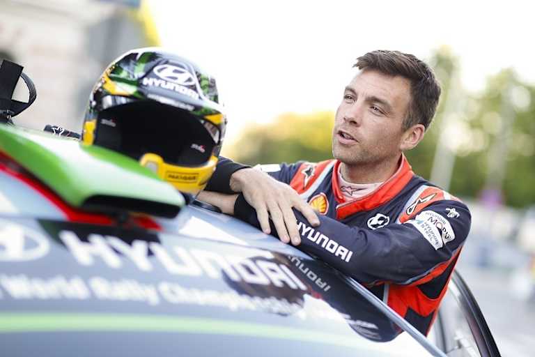 Hayden Paddon hatte in Finnland wenig Glück