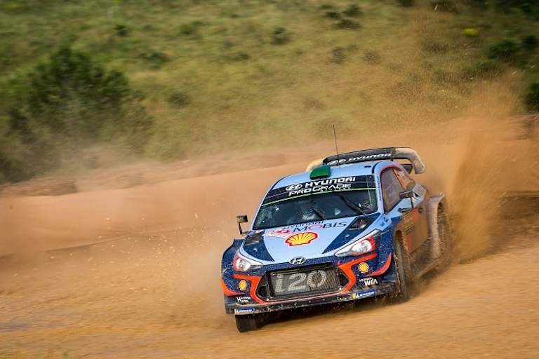 Hayden Paddon wurde zuletzt auf Sardinien Vierter