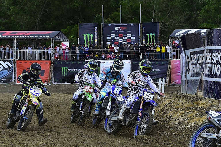 Larissa Papenmeier (#423) kämpfte in Indonesien gegen Weltmeisterin Livia Lancelot