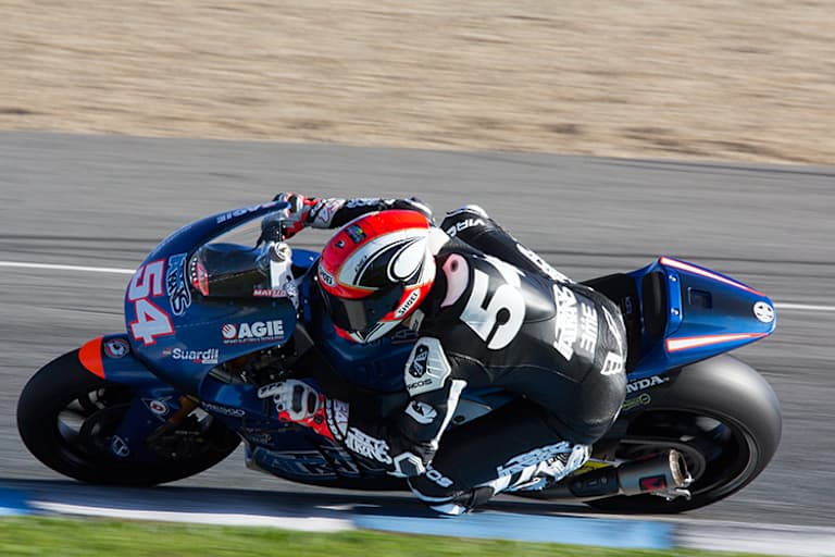 Pasini auf seiner Kalex