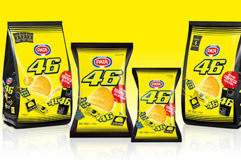 Mit VR46 will Pata mehr Chips verkaufen
