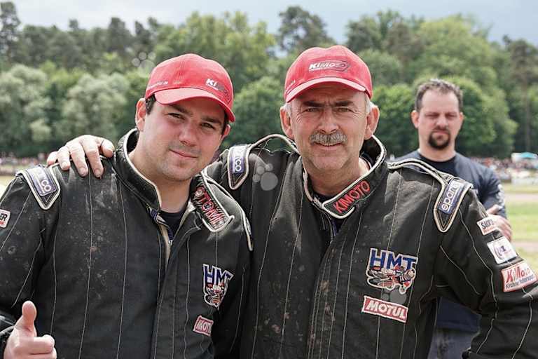 Patrick Lepnik (li.) und Waldemar Guggemos