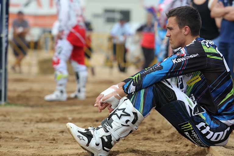 Gautier Paulin: Kurbelgehäuse zerschlagen, möglicher Grand-Prix-Sieg zerschlagen
