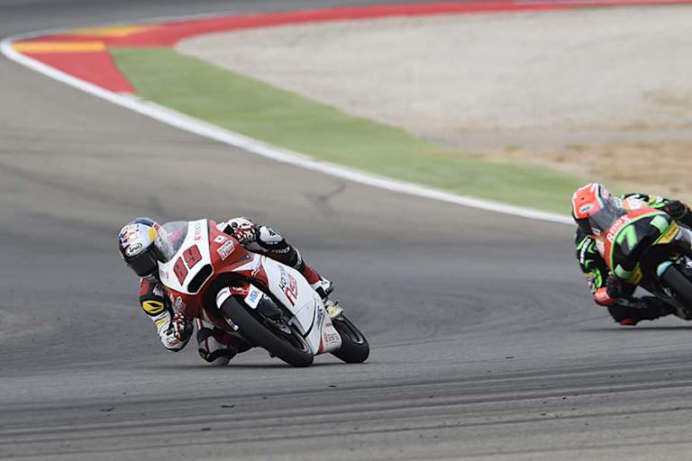 2017 wird Pawi von der Moto3-Honda auf die Kalex des Idemitsu-Teams umsteigen