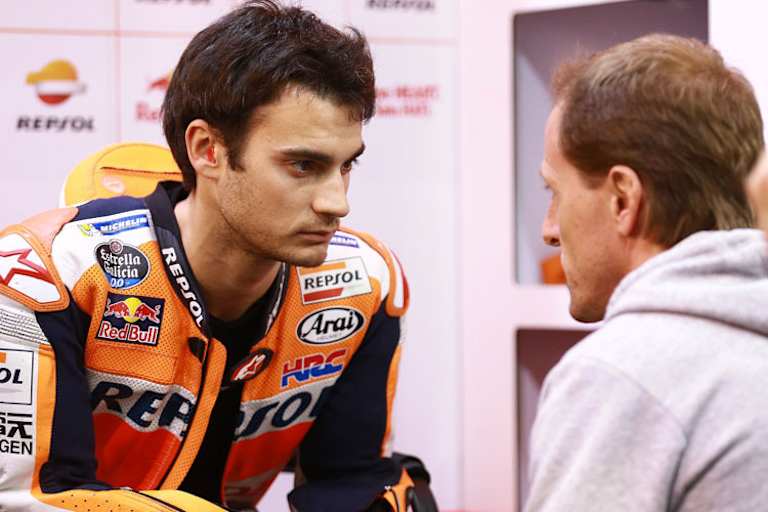 Dani Pedrosa mit Sete Gibernau
