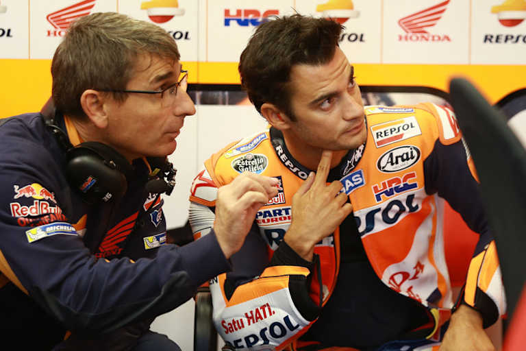 British Grand Prix: Ramon Aurin mit Dani Pedrosa