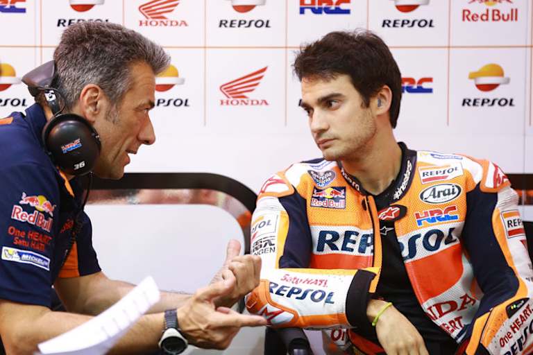 Crew-Chief Giacomo Guidotti, Dani Pedrosa