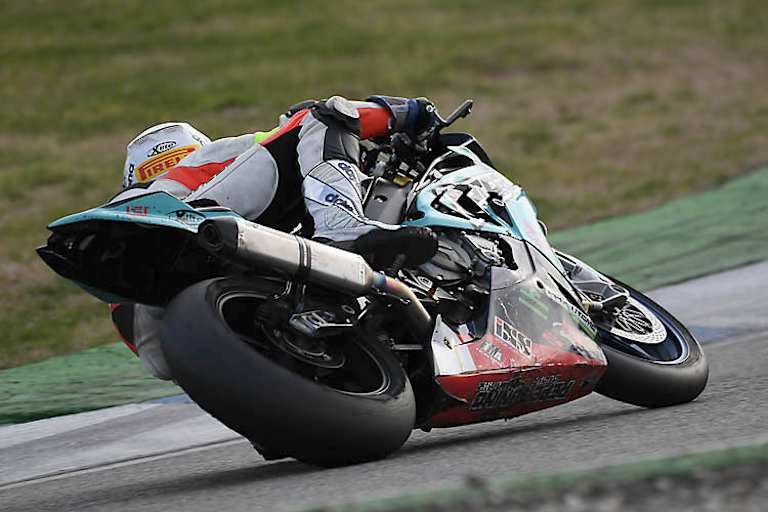 Mit der BMW schnell unterwegs