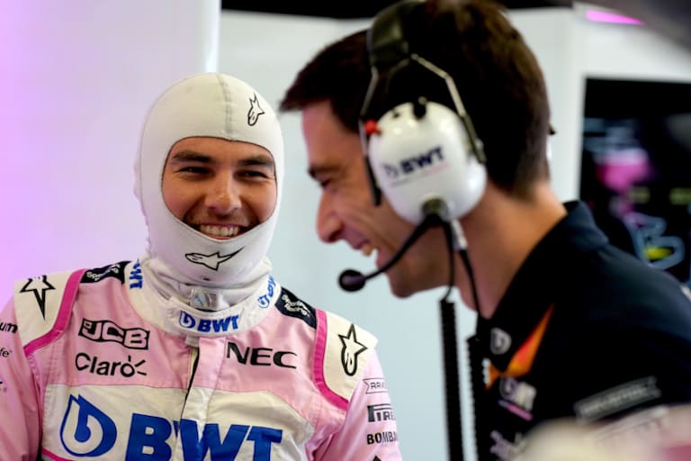 Der Mexikaner ist prächtig aufgelegt