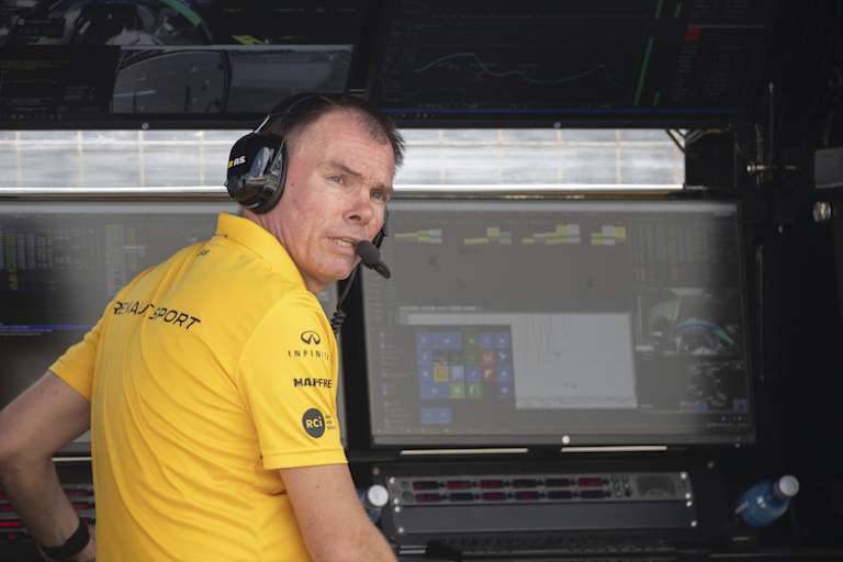 Lotus-Ingenieur Alan Permane