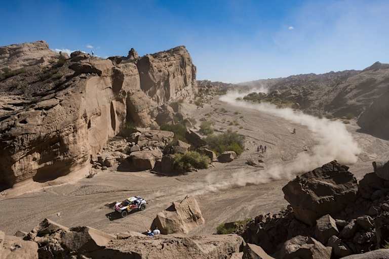 Stéphane Peterhansel hoff auf Zeitgutschrift