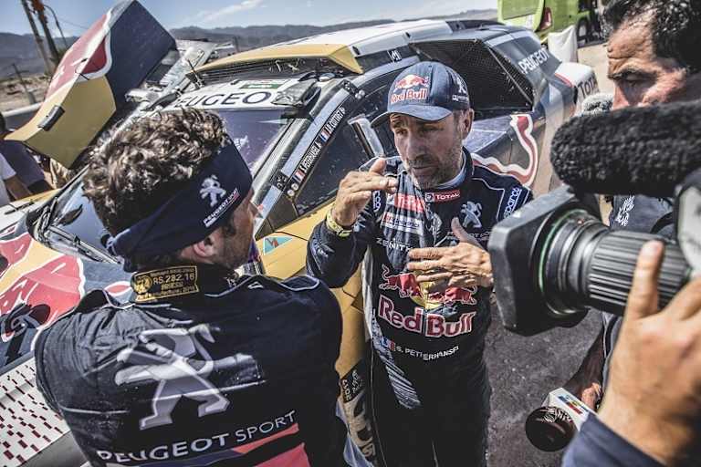 Der 13-fache Rekord-Sieger Stéphane Peterhansel