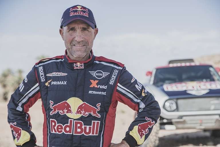 Der 13-fache Rekordsieger Stéphane Peterhansel