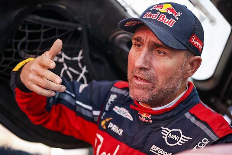 Stéphane Peterhansel blieb Dritter