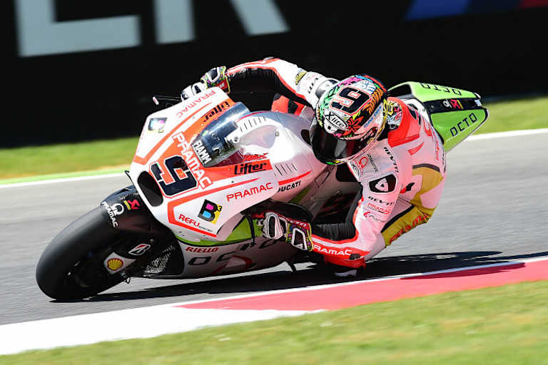 Petrucci auf der Ducati GP14