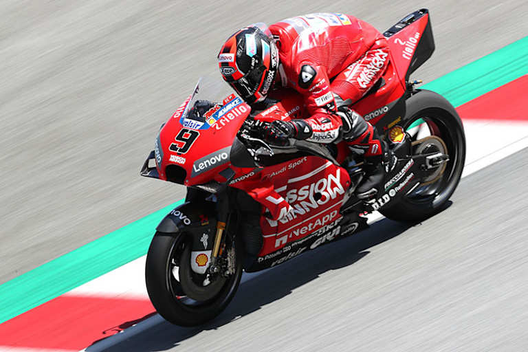 Bestzeit für Danilo Petrucci