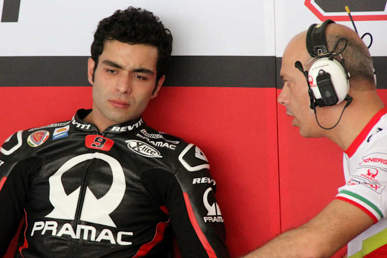 Danilo Petrucci und Crew-Chief Daniele Romagnoli