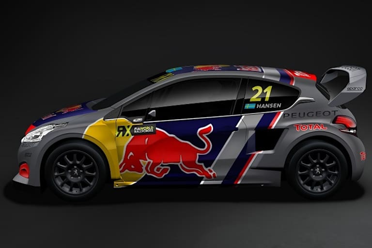 Der neue Peugeot 208 WRX für Timmy Hansen