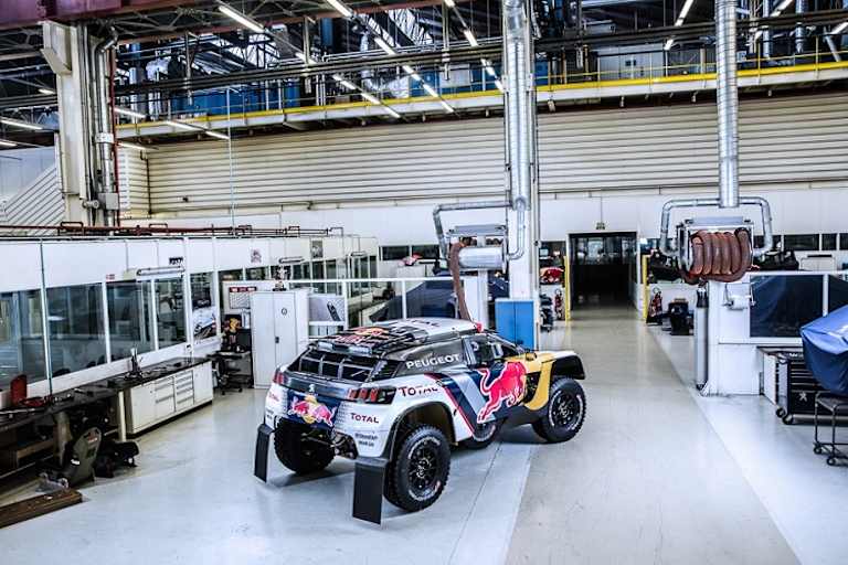 Der neue Titelverteidiger Peugeot 3008 DKR