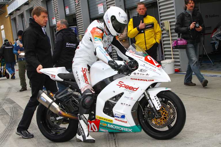 Im kommenden Jahr schiebt Bischoff (li.) Grünwald an