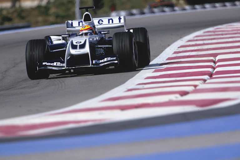 Antonio Pizzonia mit seinem BMW-Williams in Le Castellet 2004