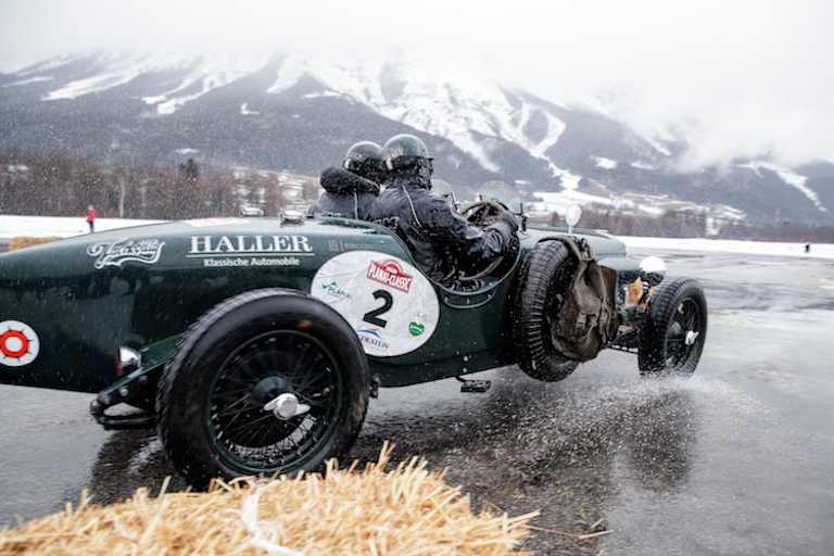 Alexander Haller und Lukas Lechler (D) im Riley 12/4 Special, Bj. 1936 