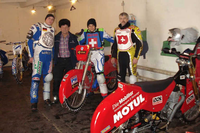 Stefan Pletschacher, Anatoli Bondarenko, Ronny Häring und Martin Glarner (v.l.)