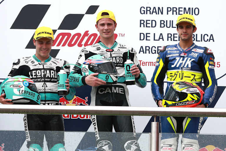 Argentinien: Efren Vazquez, Danny Kent und Isaac Viñales