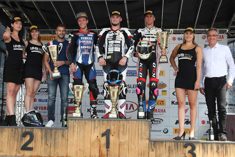 Platz 3 für Puffe (re.) in Lauf 1