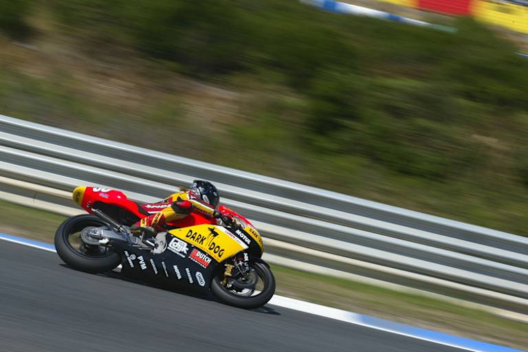 Katja Poensgen auf der 250er 