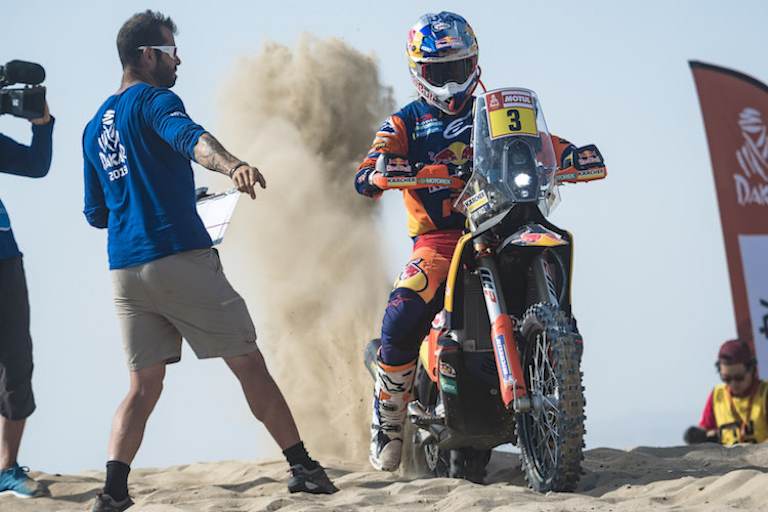 Toby Price gewann die zehnte Etappe und sicherte sich damit seinen zweiten Dakar-Sieg