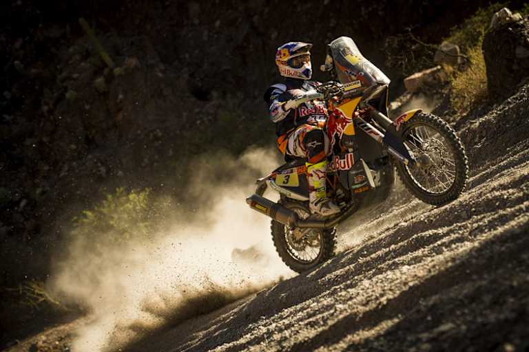 Toby Price (KTM) übernahm am Montag die Gesamtführung der Dakar-Rallye