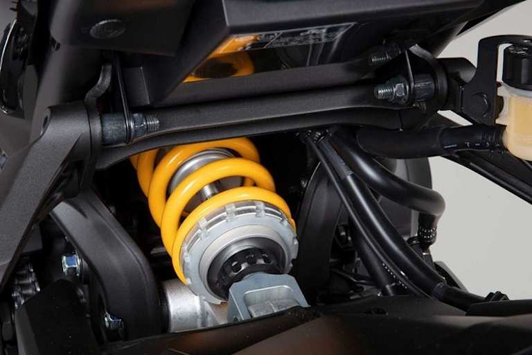 Öhlins, Akrapovoc, Kineo: Hochwertigste Komponenten wurden an der exklusiven Kleinserie verbaut