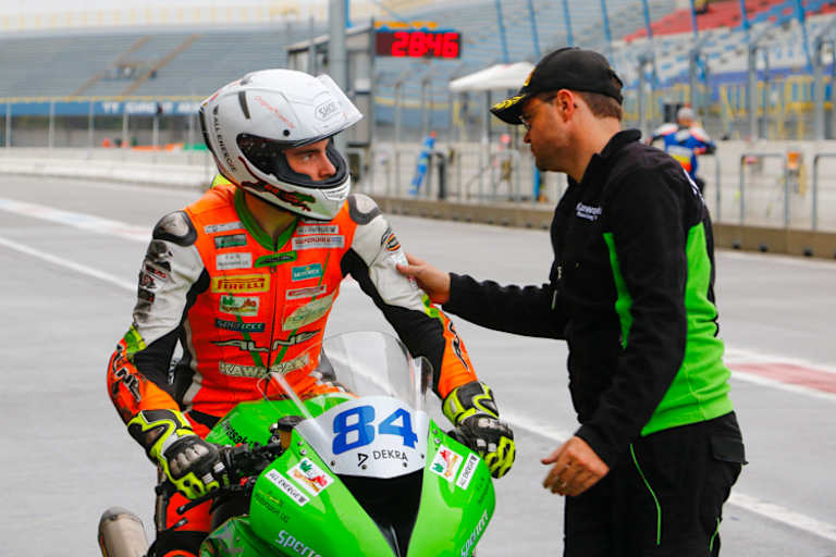 Roman Raschle (re.) sagt, wo es lang geht