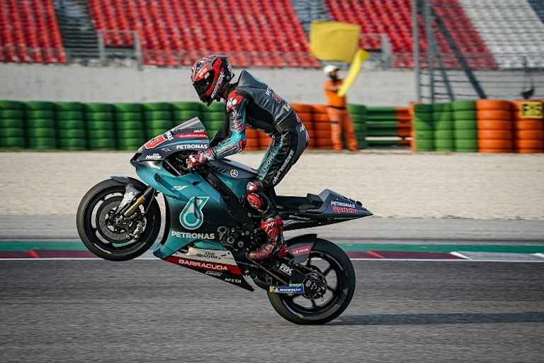 Fabio Quartararo feierte nach Platz 7 in Austin seinen 20. Geburtstag