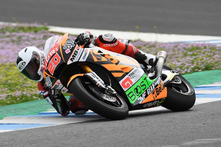 Fabio Quartararo auf der Speed Up in Jerez