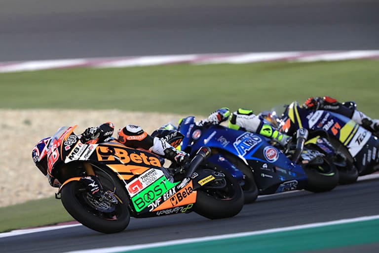 Fabio Quartararo im Moto2-Rennen von Katar