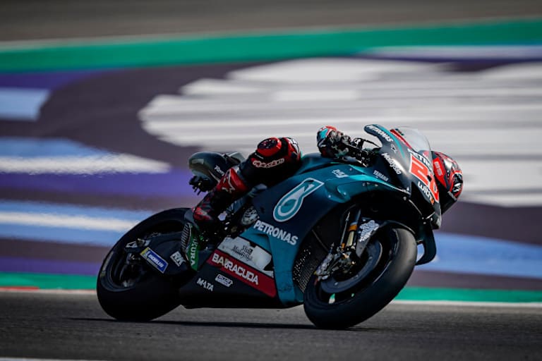 Fabio Quartararo fuhr schon im Misano-Test Bestzeit