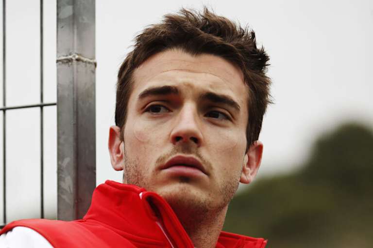 Jules Bianchi wartete vergeblich, dass sein Auto fahrbereit würde