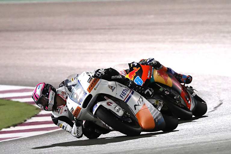 Raffin kämpfte im Rennen gegen Jorge Martin, der auf Platz 12 landete