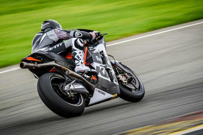 Valencia 2016: Randy de Puniet war schon damals KTM-Testfahrer