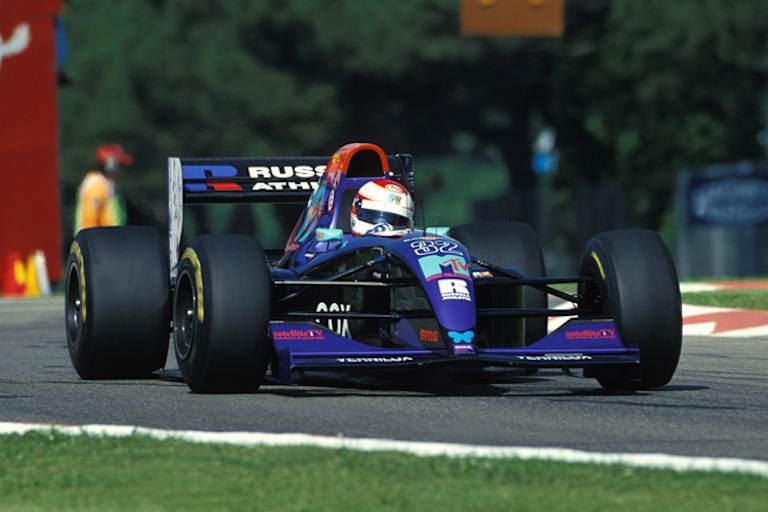 Roland Ratzenberger an seinem letzten Rennwochenende