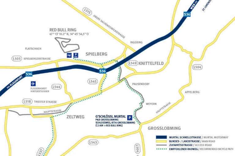 So kommen die Fans zum Red Bull Ring