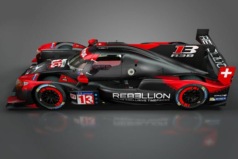 Seitenansicht des Rebellion R13