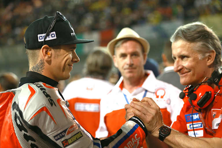 Scott Redding (li.) und Paolo Ciabatti