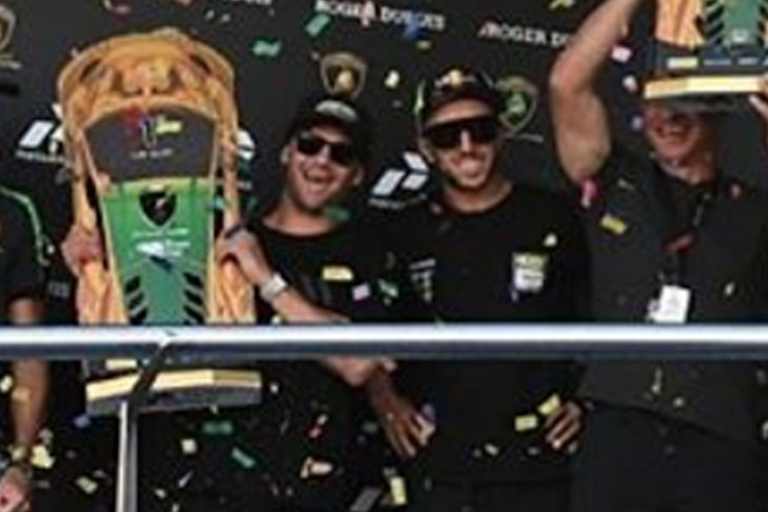 Chad Reed und Antonio Cairoli auf dem Podium