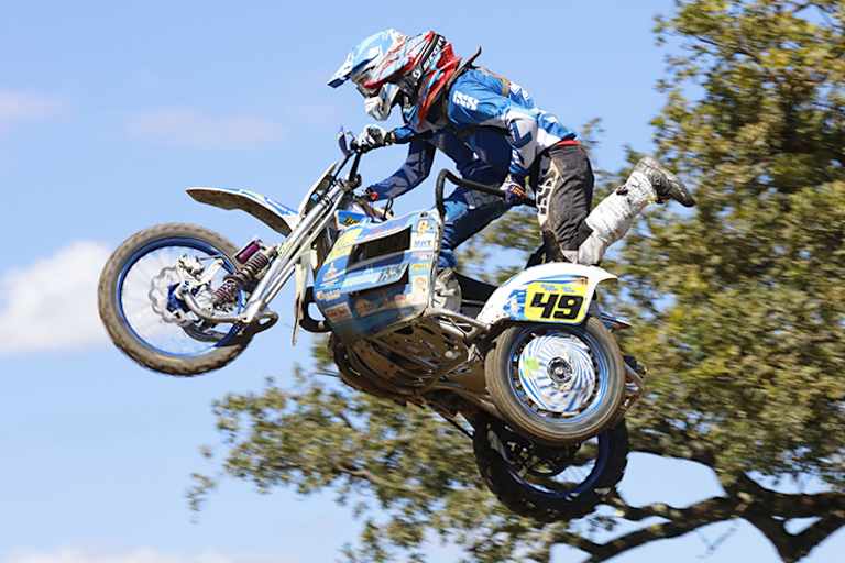 Aufwärtstrend: Joachim Reimann mit Aushilfs-Beifahrer Martin Betschart