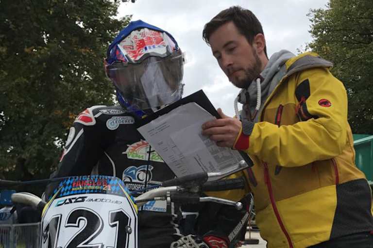 Markus Reiterberger (li.) bekam Instruktionen von Richard Speiser